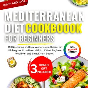 Mediterranean Cookbook Everyday Mediterranean 75‑Page Print Replica-0
